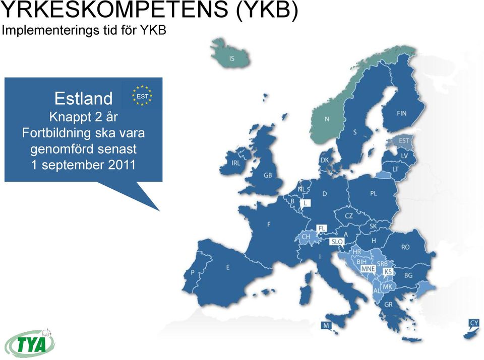 vara genomförd