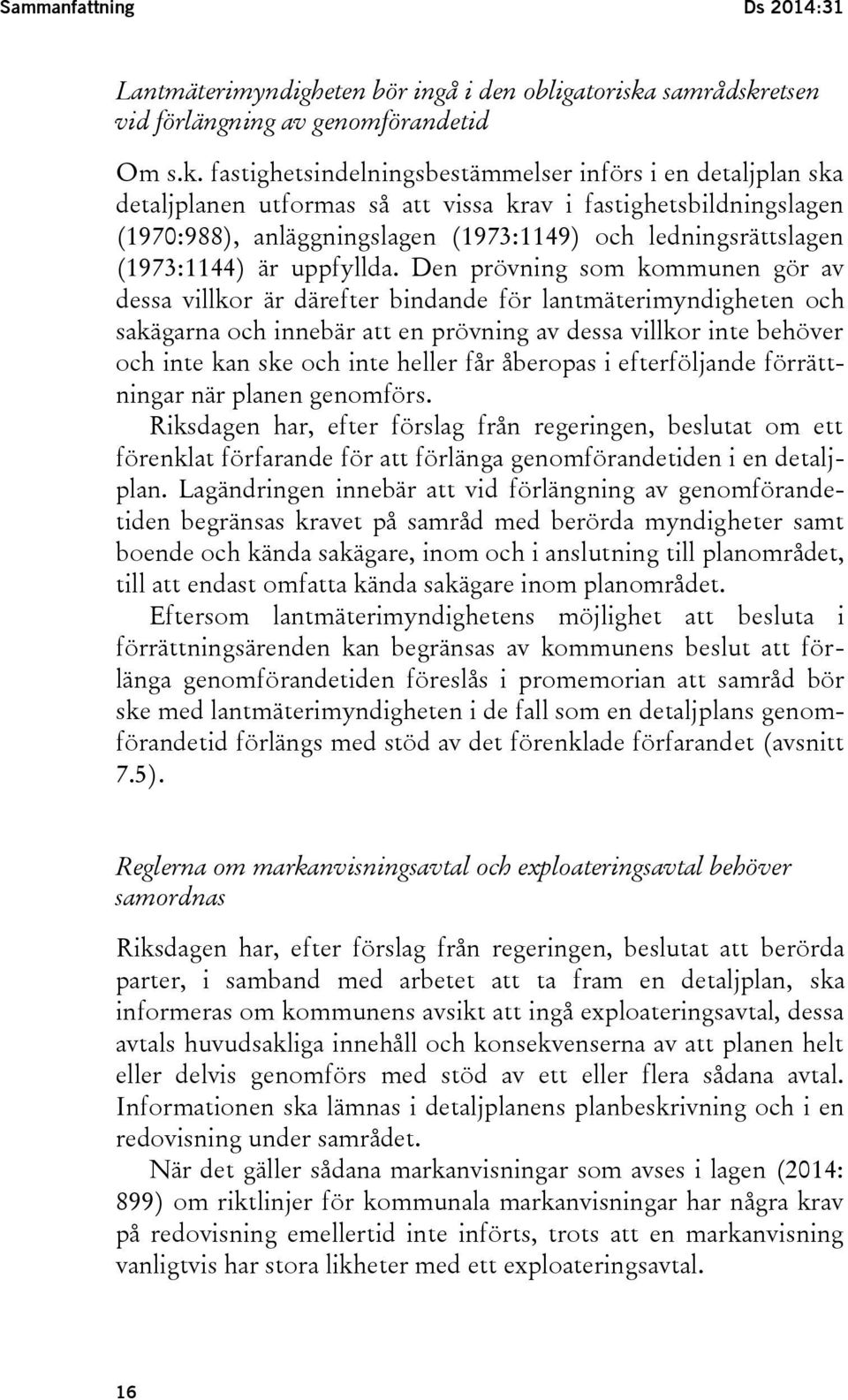 etsen vid förlängning av genomförandetid Om s.k.