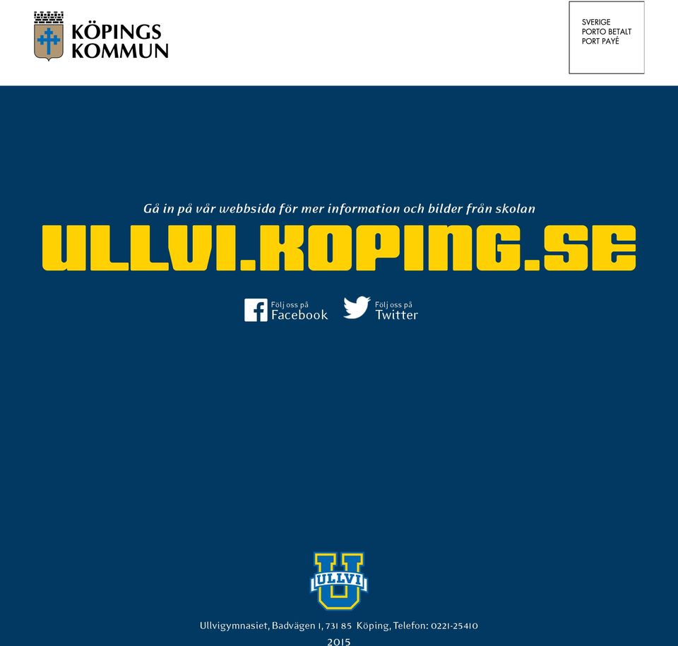 SE Följ oss på Facebook Följ oss på Twitter