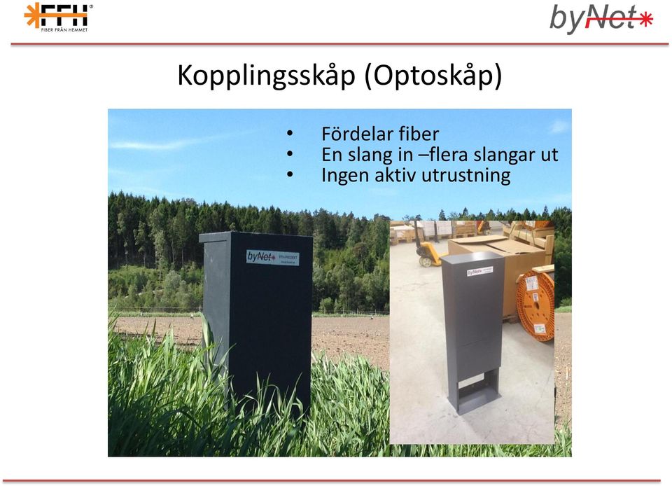 fiber En slang in