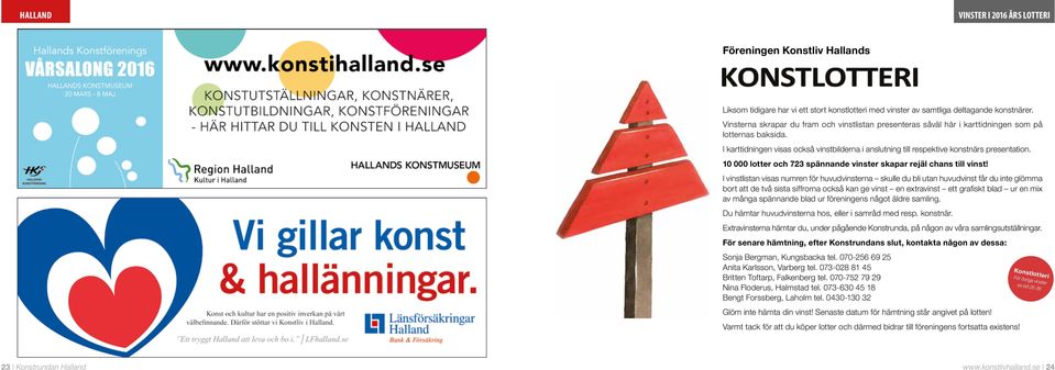 10 000 lotter och 723 spännande vinster skapar rejäl chans till vinst!