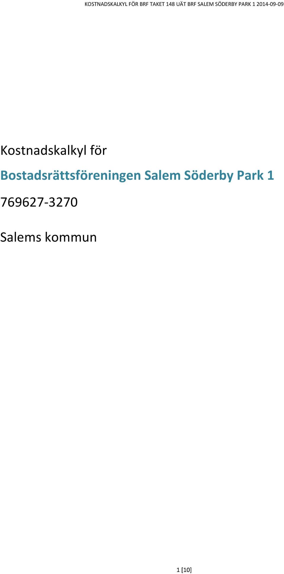 Salem Söderby Park 1