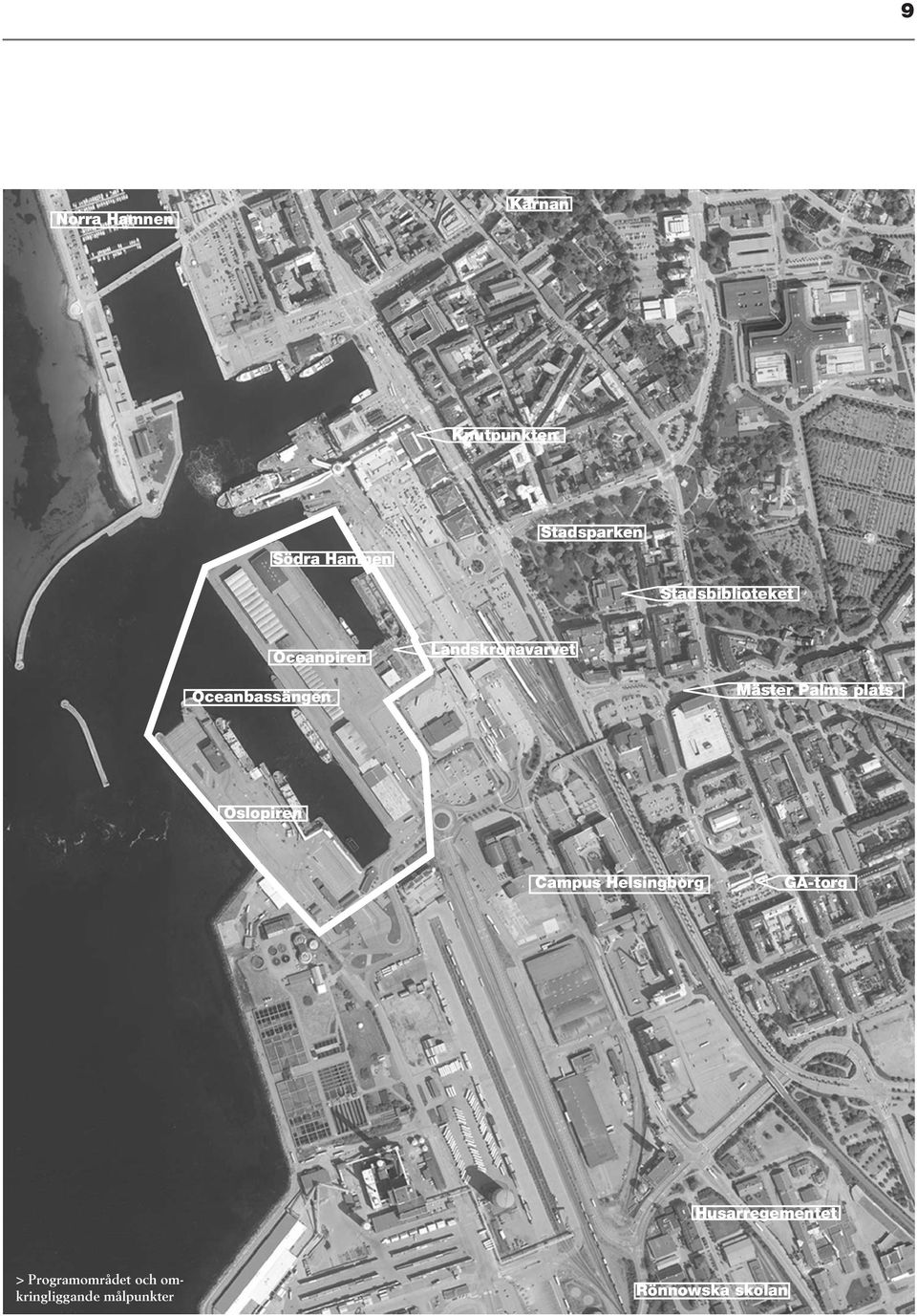 Oceanbassängen Oslopiren Campus Helsingborg GA-torg