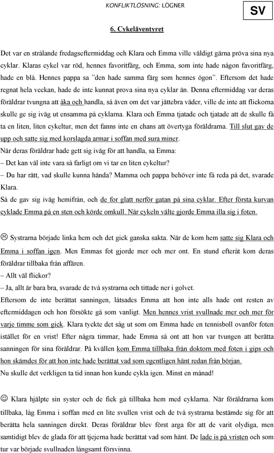 Eftersom det hade regnat hela veckan, hade de inte kunnat prova sina nya cyklar än.