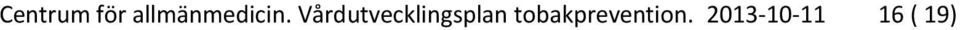 Vårdutvecklingsplan