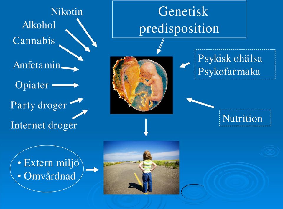 Genetisk predisposition Psykisk ohälsa