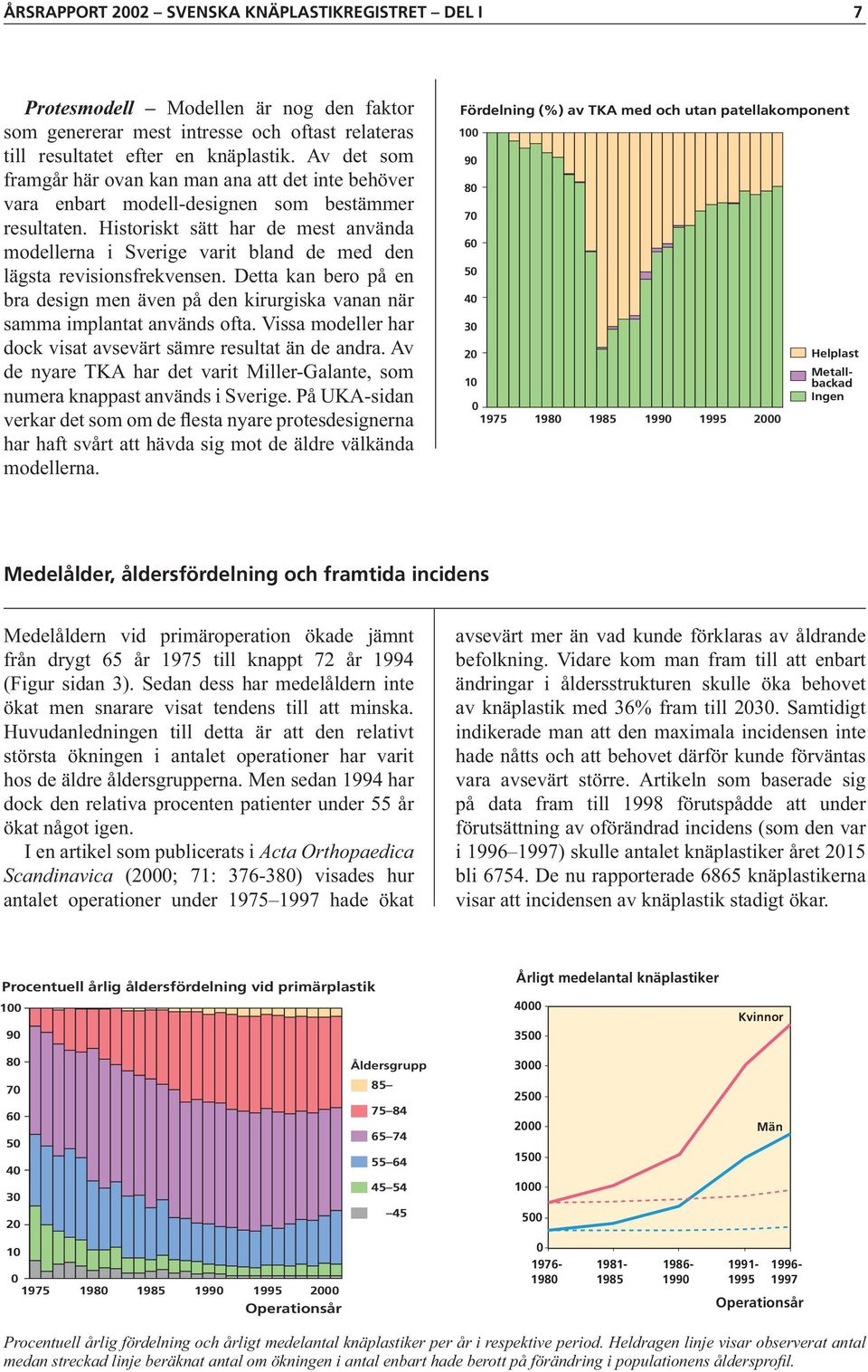 Historiskt sätt har de mest använda modellerna i Sverige varit bland de med den lägsta revisionsfrekvensen.