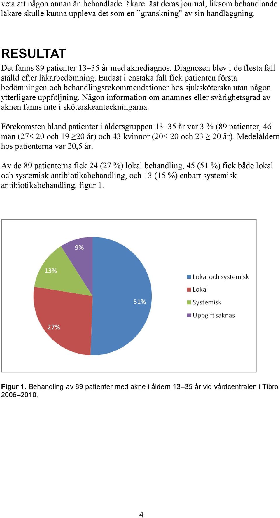 Endast i enstaka fall fick patienten första bedömningen och behandlingsrekommendationer hos sjuksköterska utan någon ytterligare uppföljning.