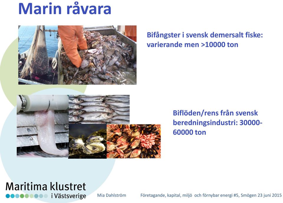 >10000 ton Biflöden/rens från