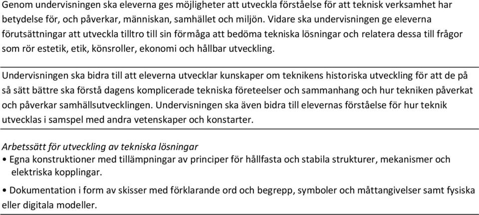 hållbar utveckling.