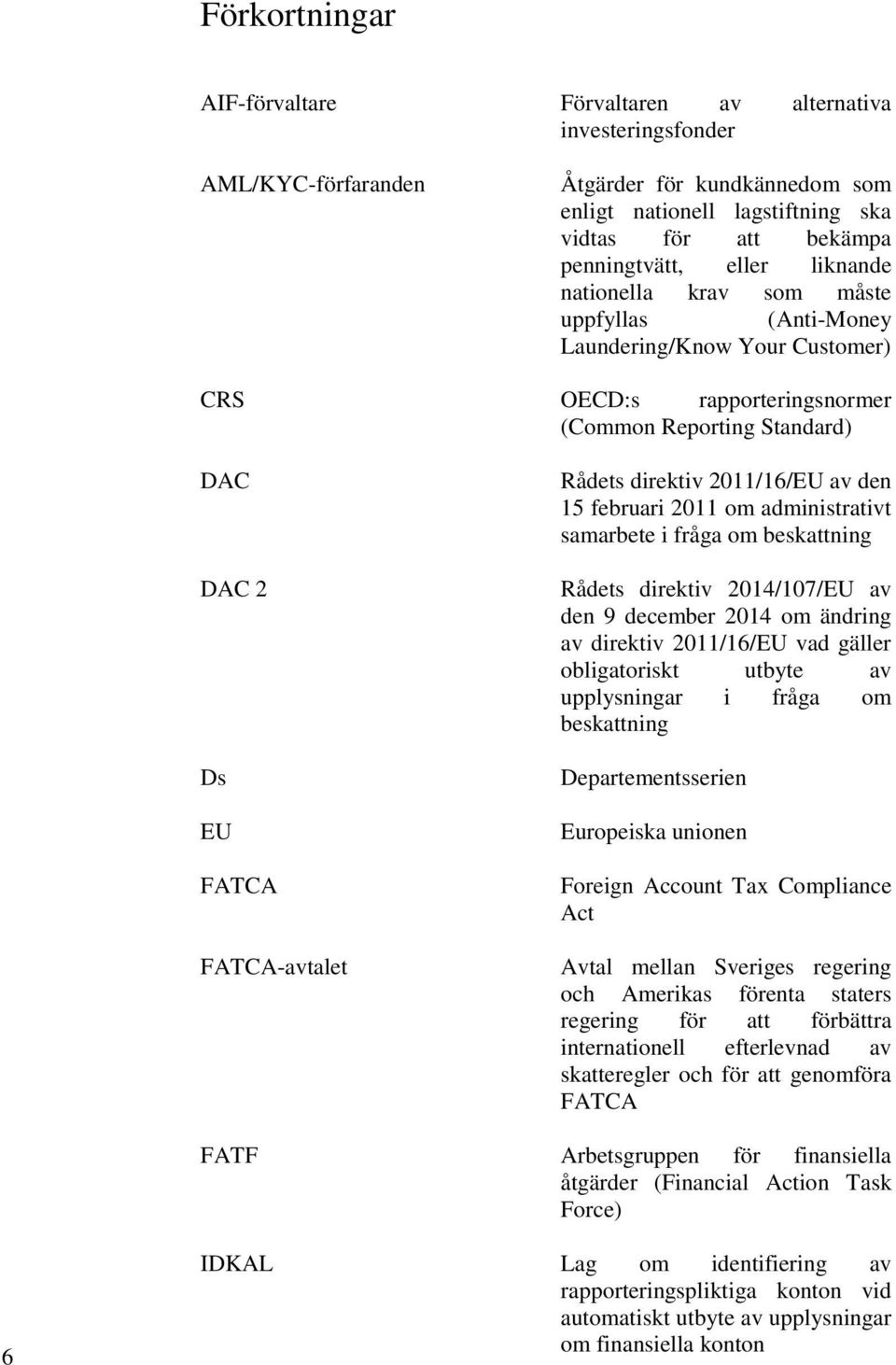 direktiv 2011/16/EU av den 15 februari 2011 om administrativt samarbete i fråga om beskattning Rådets direktiv 2014/107/EU av den 9 december 2014 om ändring av direktiv 2011/16/EU vad gäller