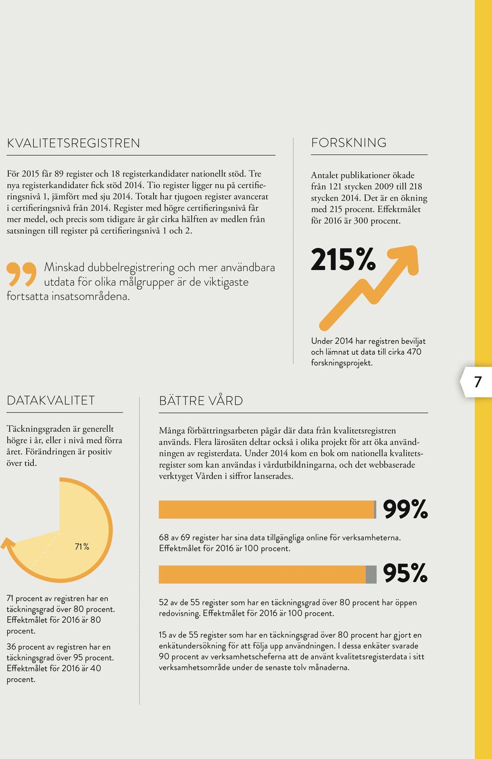 Register med högre certifieringsnivå får mer medel, och precis som tidigare år går cirka hälften av medlen från satsningen till register på certifieringsnivå 1 och 2.