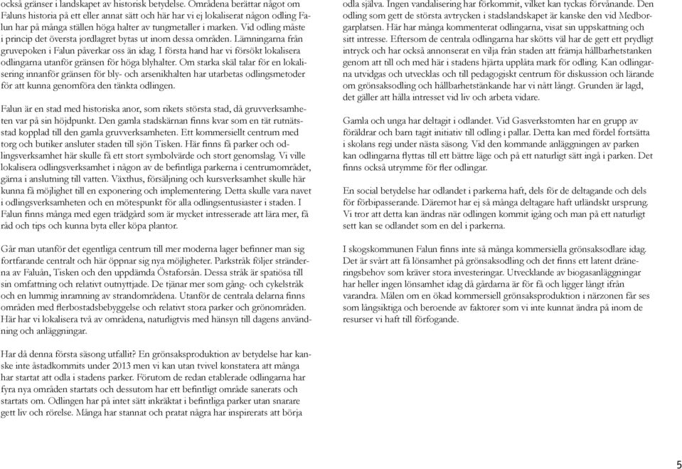 Förslag till Program för stadsodling i Falun - PDF Free Download
