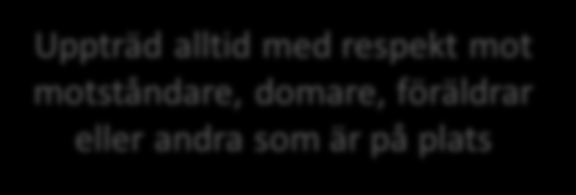 Gärna Ge feedback efter träning eller match om det rör min attityd eller kämpainsats.