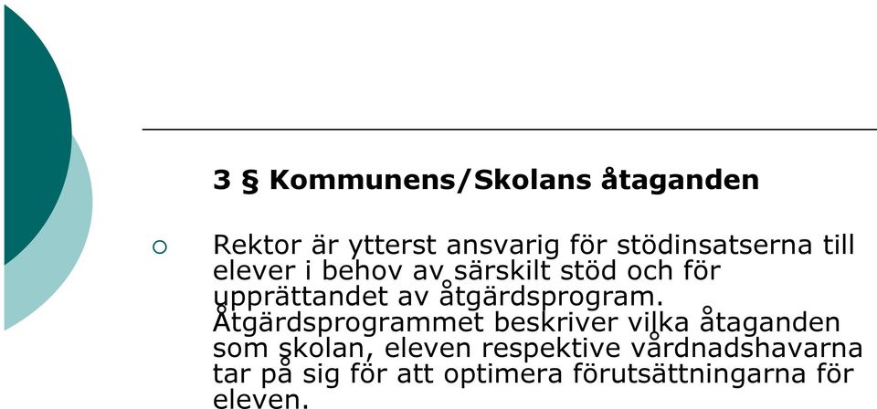 av åtgärdsprogram.
