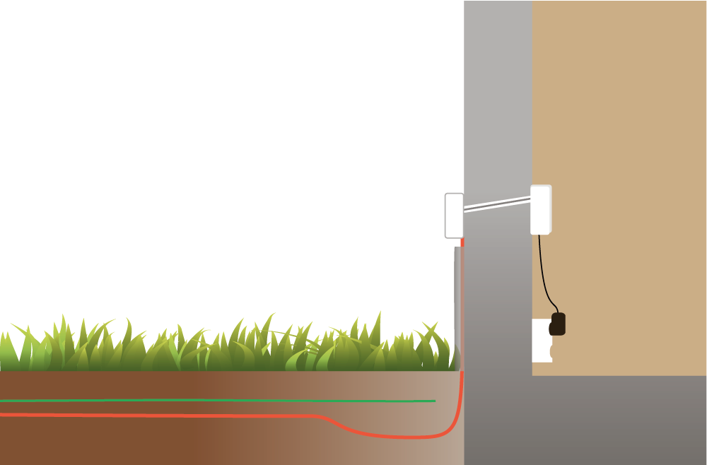När fastighetsägarna i området har grävt ner fiberslangarna bokar vi tid med dig för att göra installationen av tjänstefördelaren invändigt, väggboxen utvändigt och eventuellt ett kabelskydd.