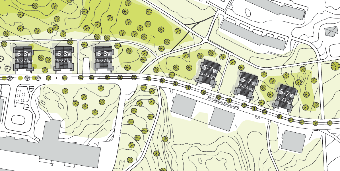 Sida 6 (15) Förslaget som inkommit från Primula innehåller nybyggnation av ca 70 lägenheter i flerbostadshus.