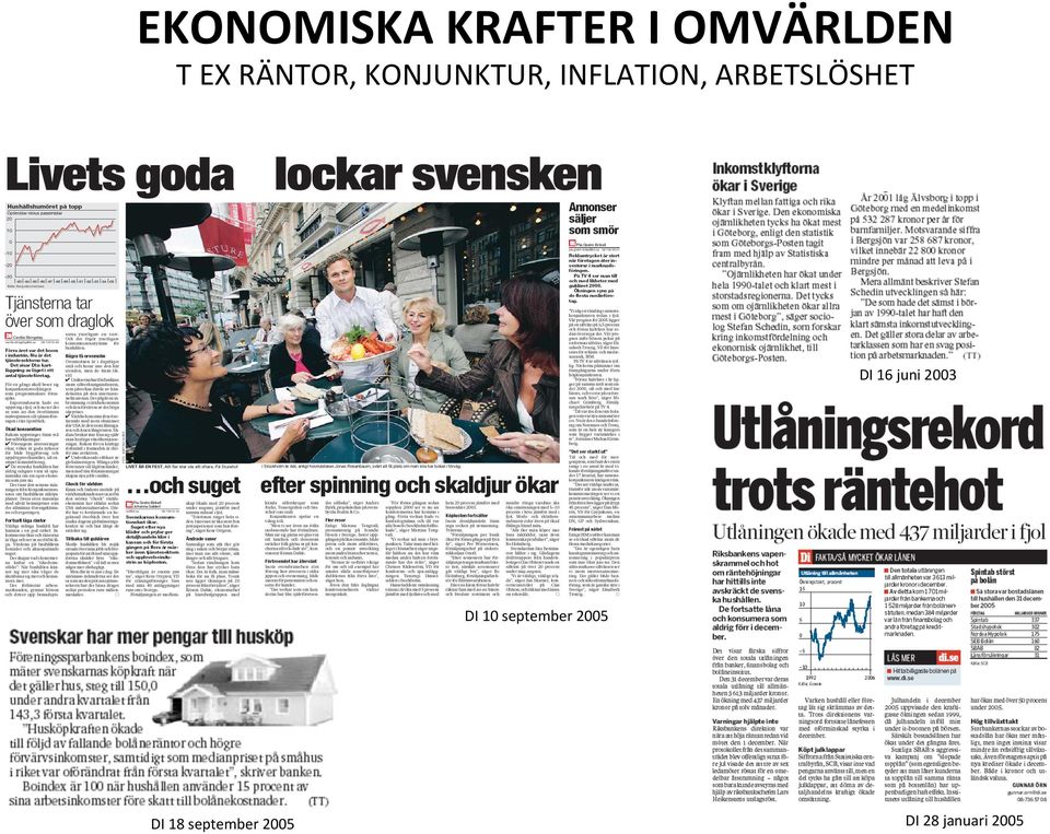 ARBETSLÖSHET DI 16 juni 2003 DI 10