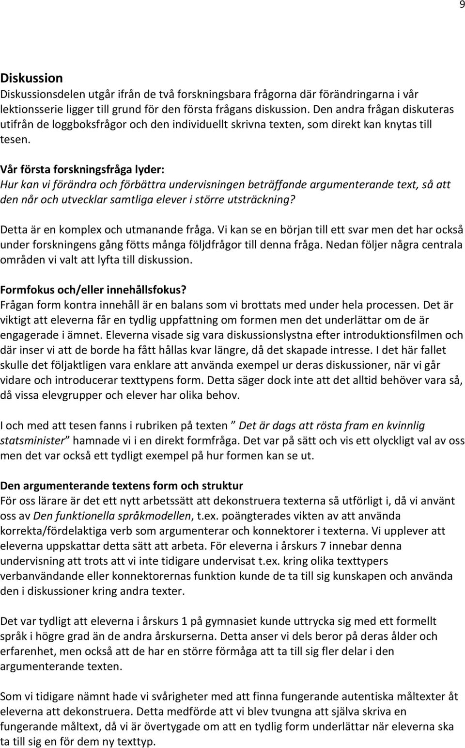 Tesens Betydelse For Argumenterande Text Pdf Free Download