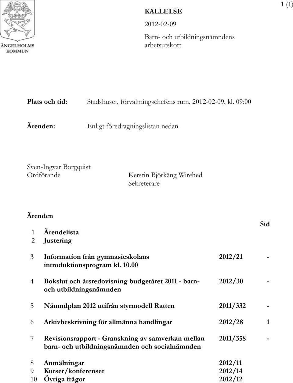 gymnasieskolans introduktionsprogram kl. 10.