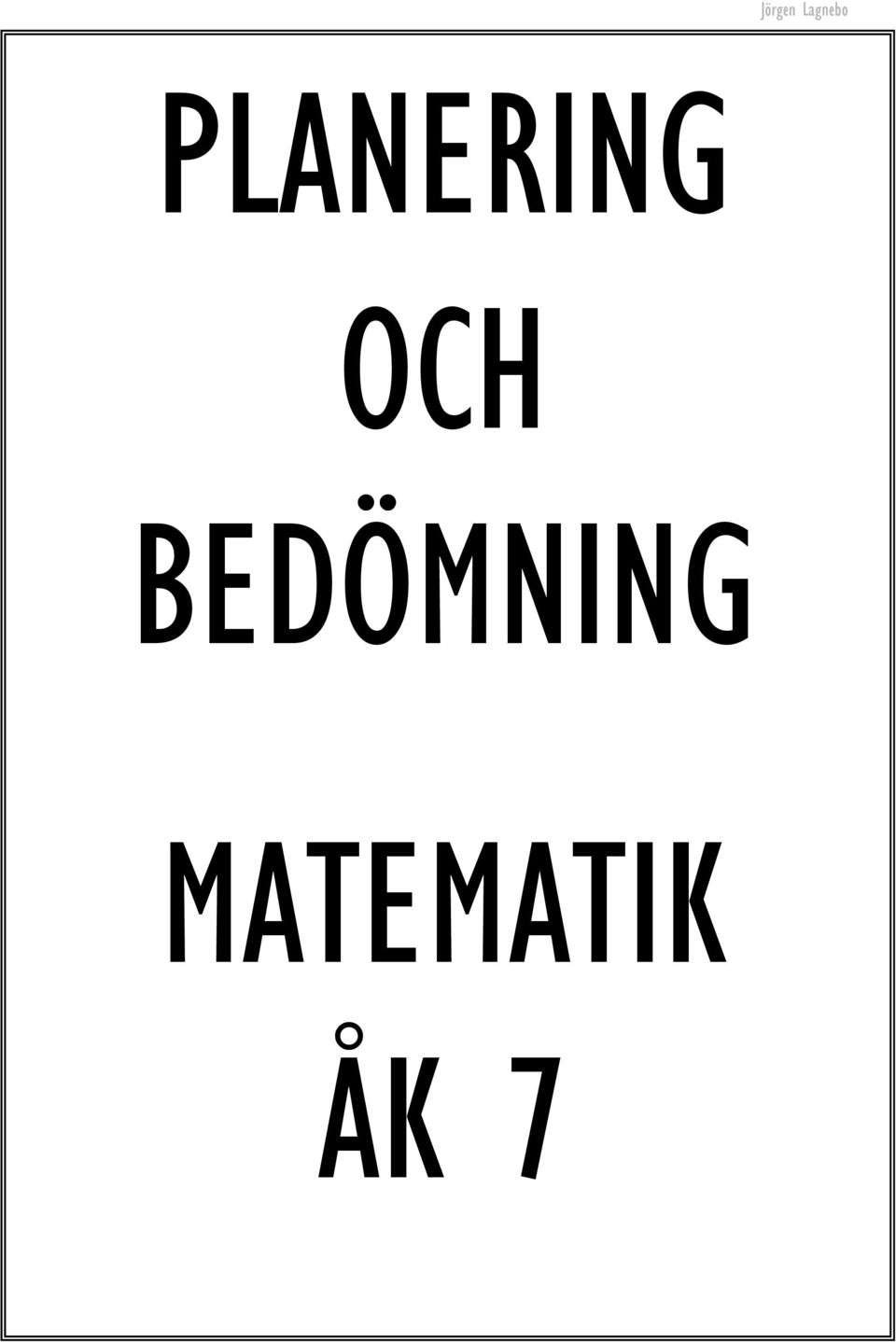 BEDÖMNING