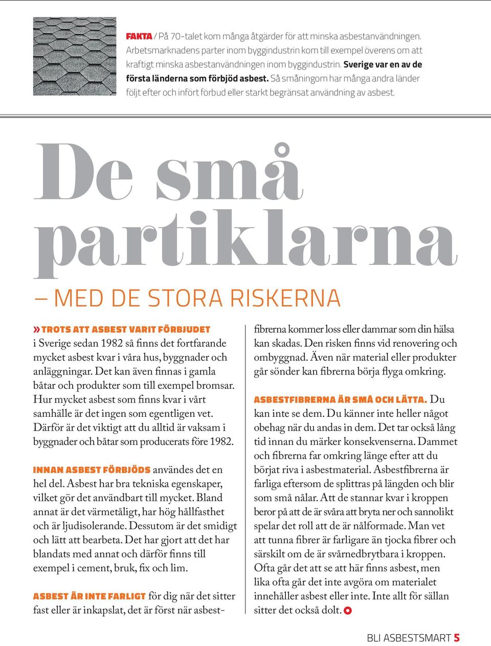 Så småningom har många andra länder följt efter och infört förbud eller starkt begränsat användning av asbest.