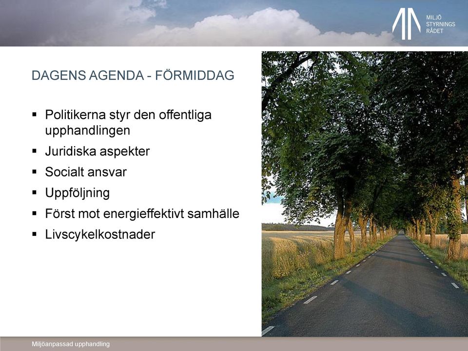 aspekter Socialt ansvar Uppföljning Först
