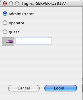 COMMAND WORKSTATION, MACINTOSH EDITION 33 Om inga Fiery X7-servrar hittades under den manuella sökningen klickar du på fliken Auto Search (automatisk sökning) och sedan på fliken Advanced (avancerat)