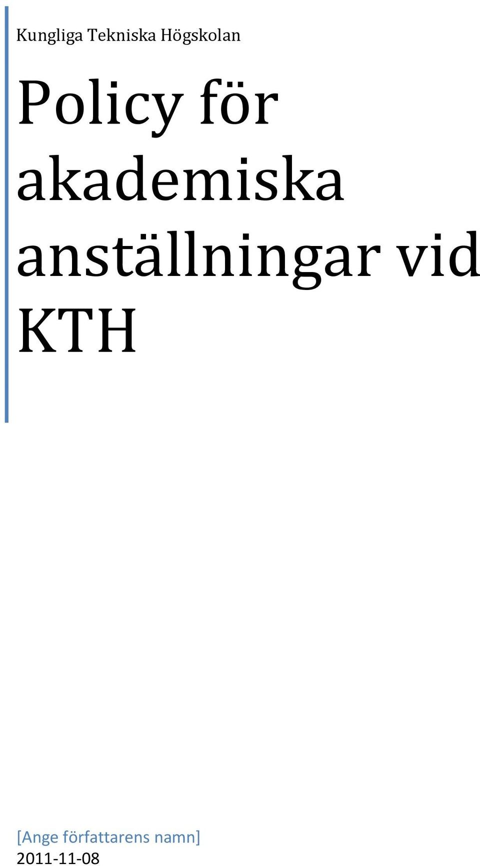akademiska anställningar