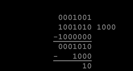 Multiplikation Multiplikation av binära tal består av en serie additioner och skiftningar!