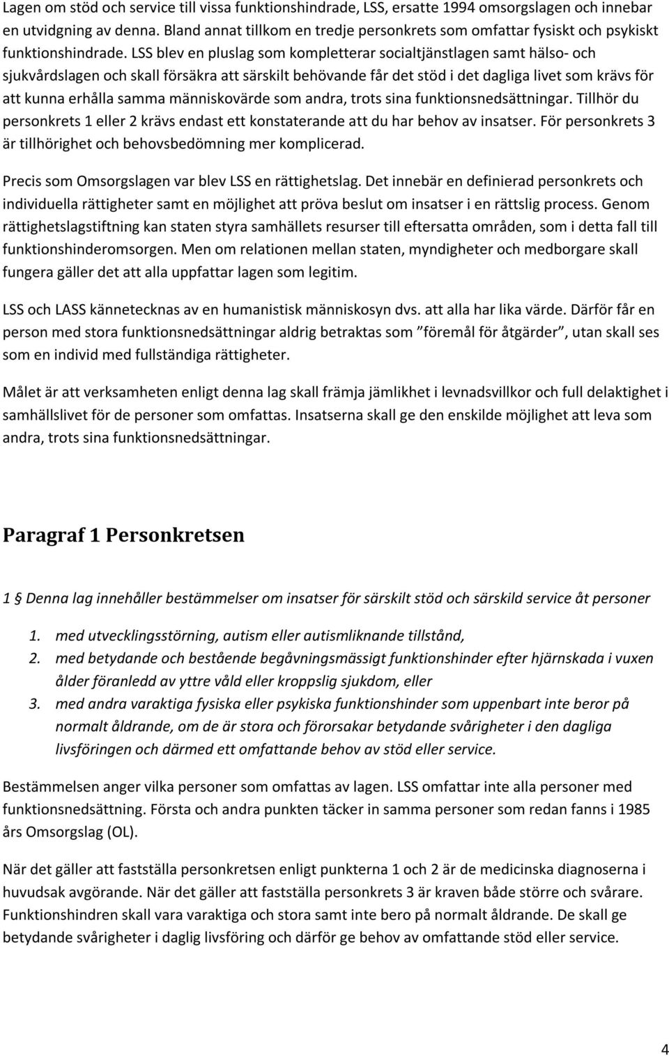 LSS Skolan i HejaOlika. Samlad artikelserie av Harald Strand - PDF ...