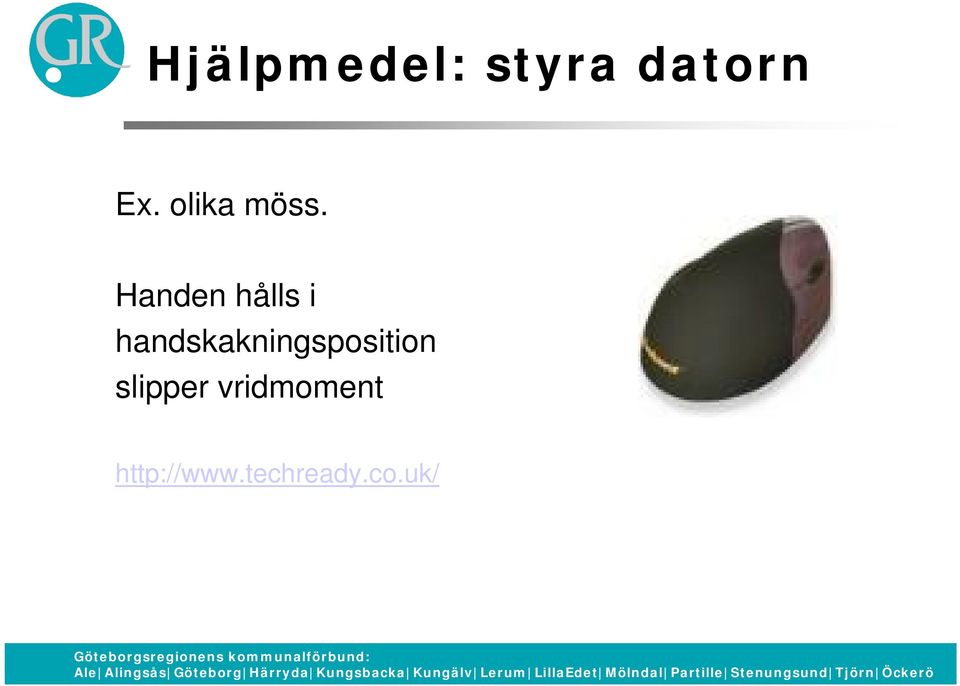 Handen hålls i