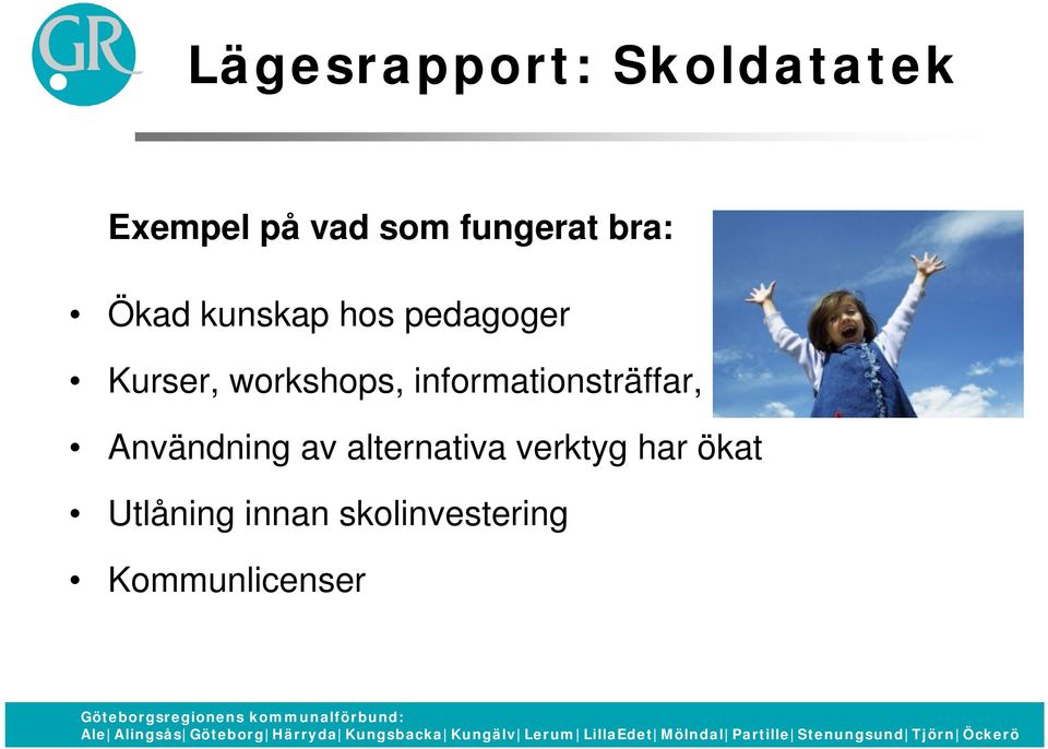 informationsträffar, Användning av alternativa