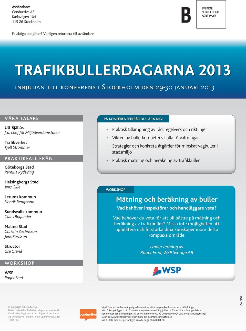 n till konferens i Stockholm de