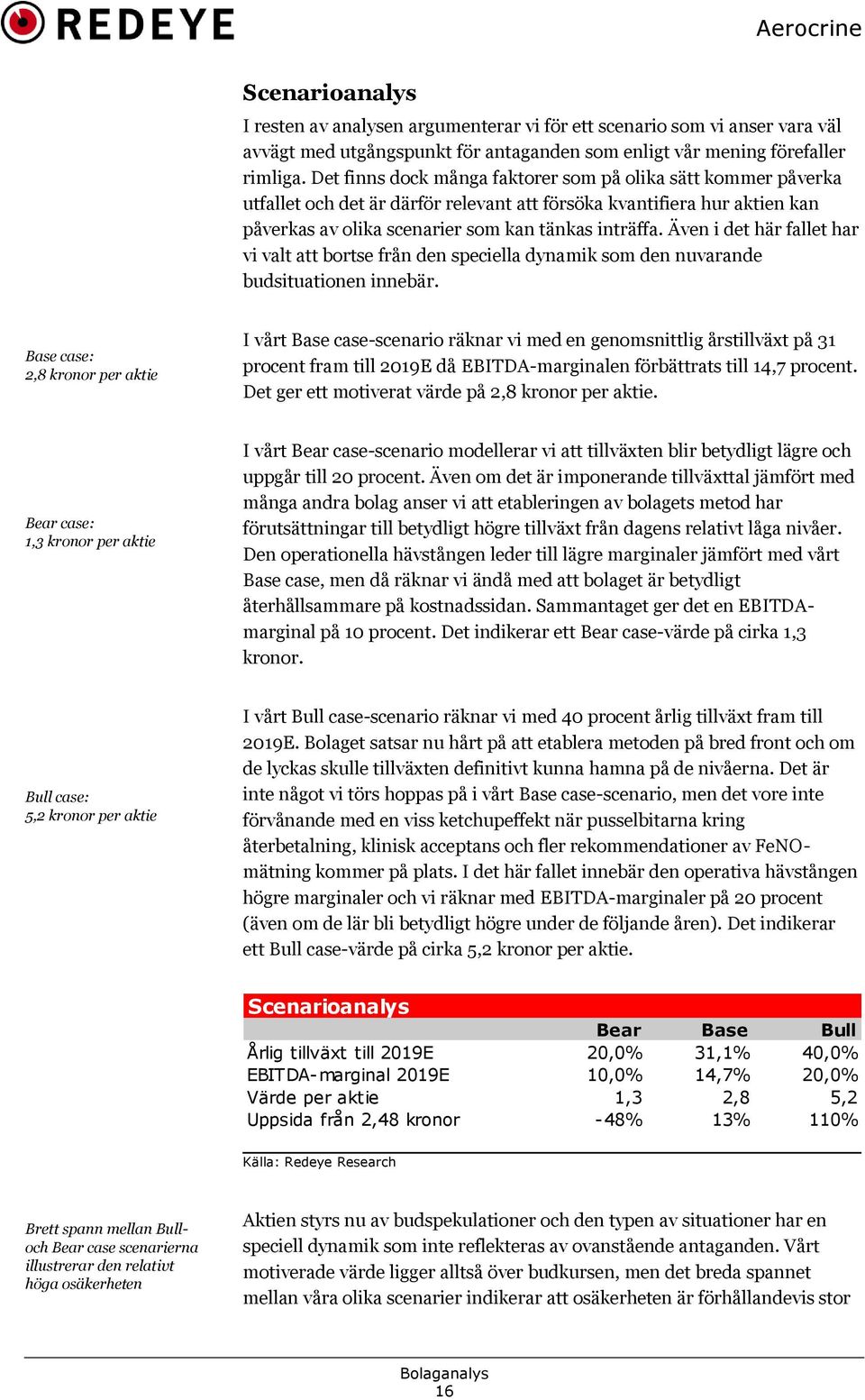 Även i det här fallet har vi valt att bortse från den speciella dynamik som den nuvarande budsituationen innebär.