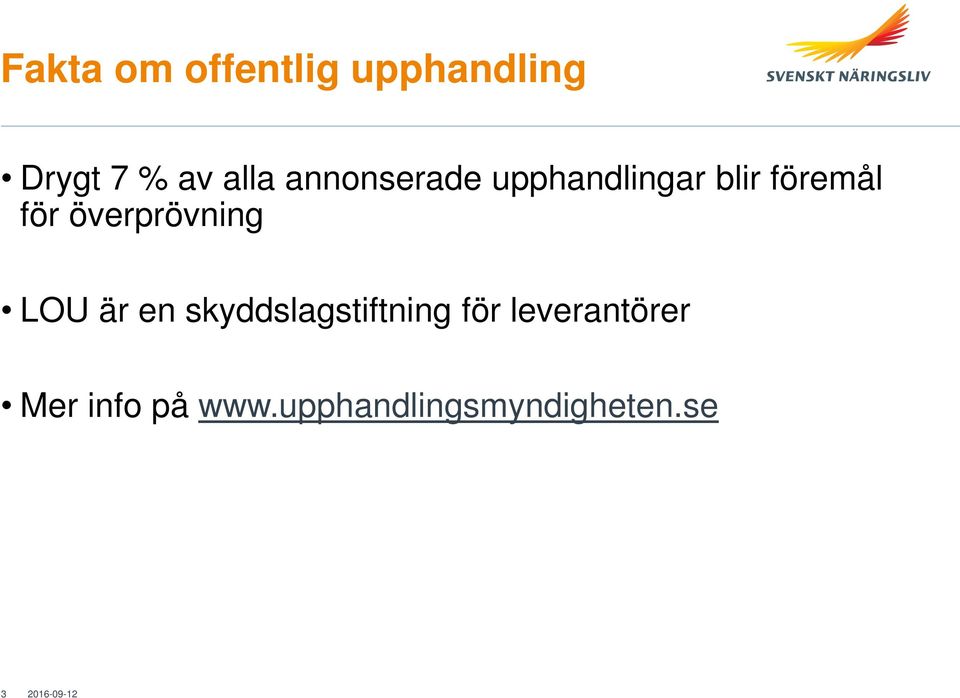 överprövning LOU är en skyddslagstiftning för