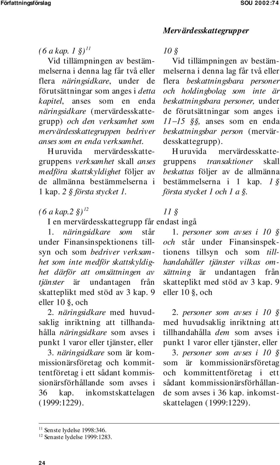 och den verksamhet som mervärdesskattegruppen bedriver anses som en enda verksamhet.