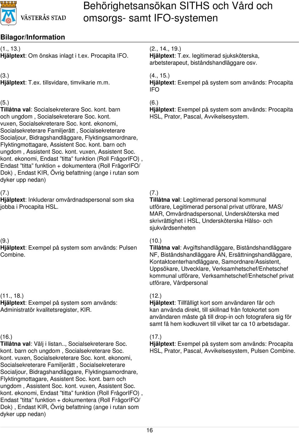kont. barn och ungdom, Assistent Soc. kont.