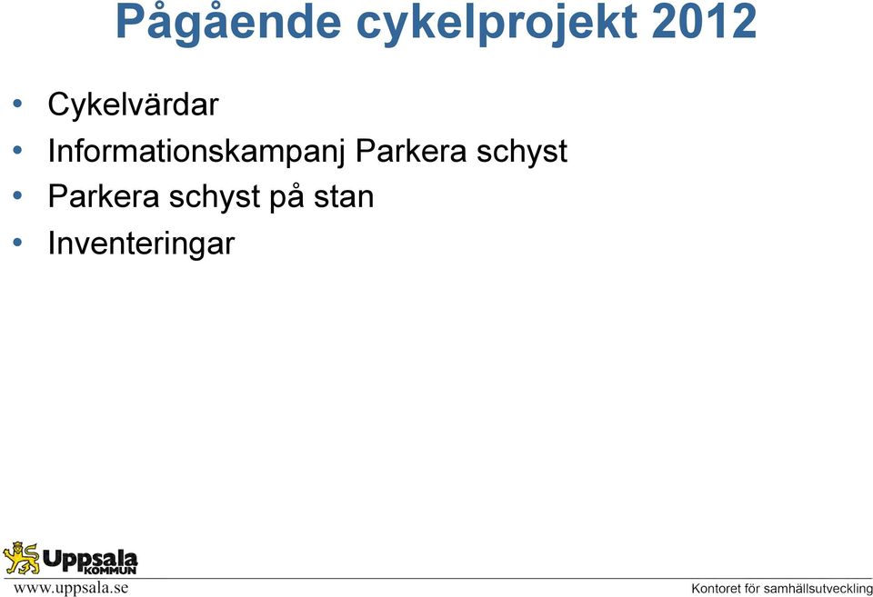 Informationskampanj Parkera