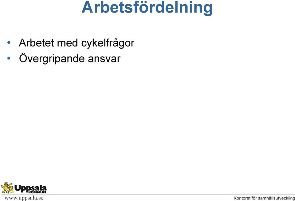 Övergripande