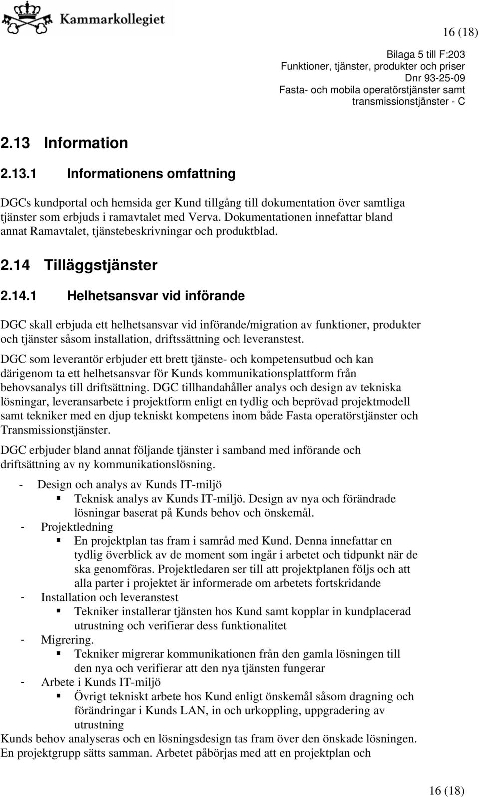 Tilläggstjänster 2.14.