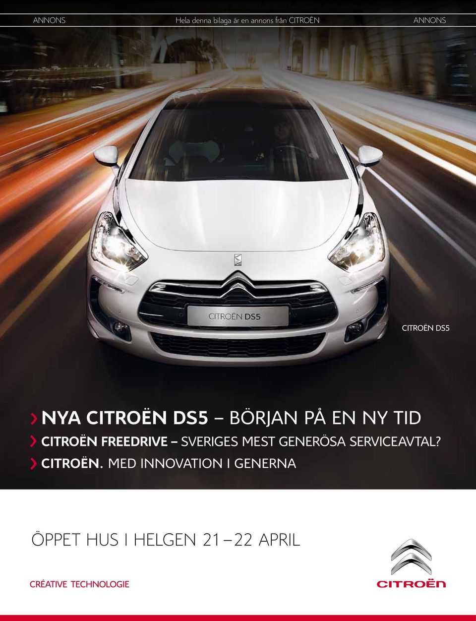 Citroën FreeDrive Sveriges mest generösa serviceavtal?