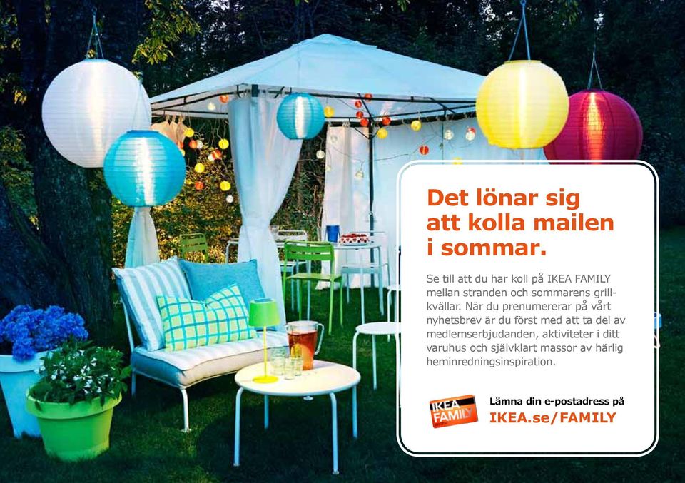 När du prenumererar på vårt nyhetsbrev är du först med att ta del av