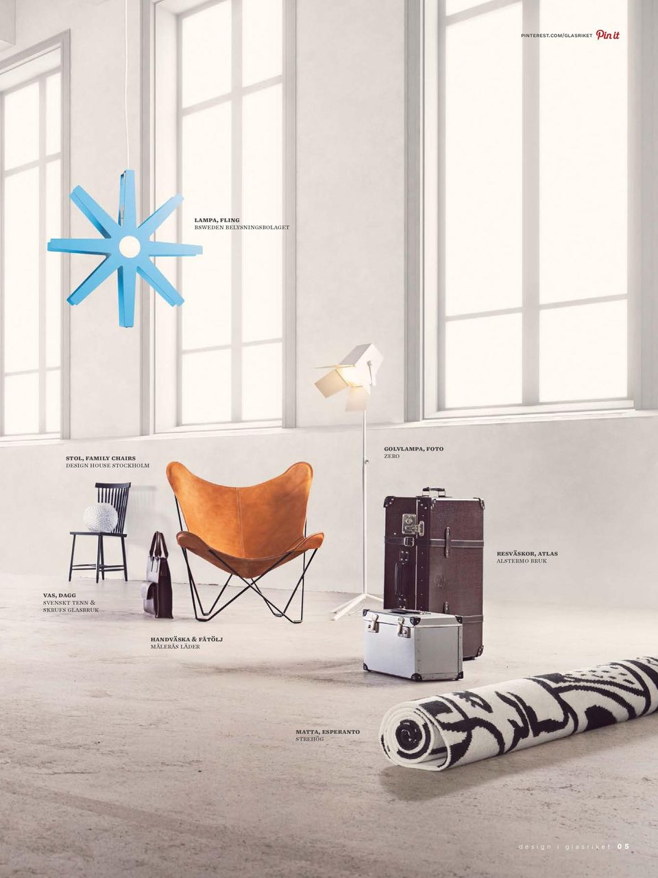 chairs design house stockholm golvlampa, foto zero resväskor, atlas