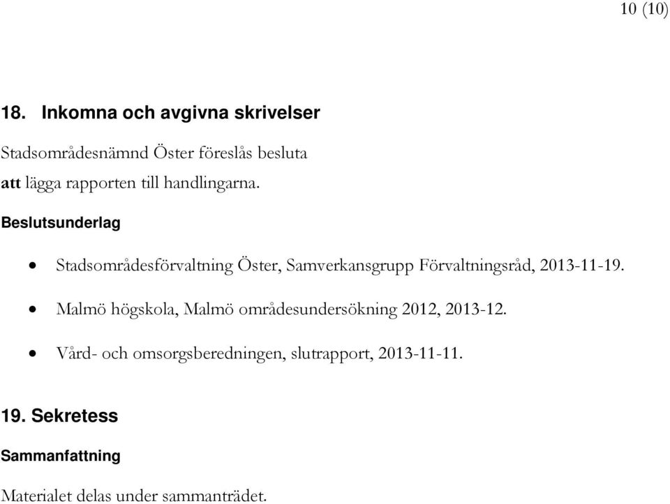 handlingarna.