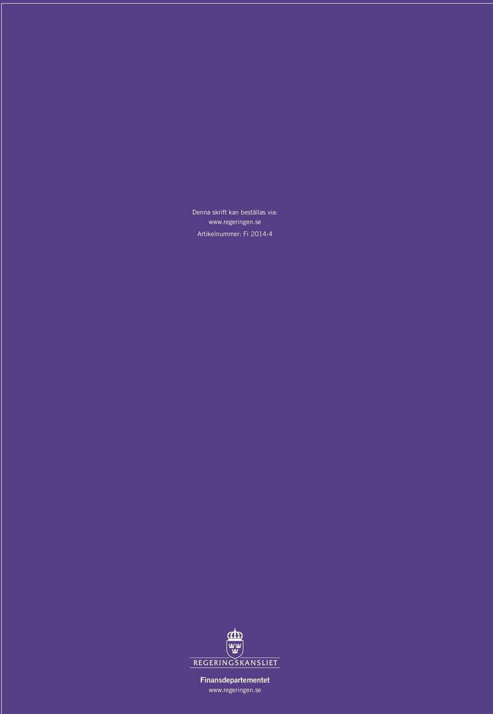 se Artikelnummer: Fi 2014:4