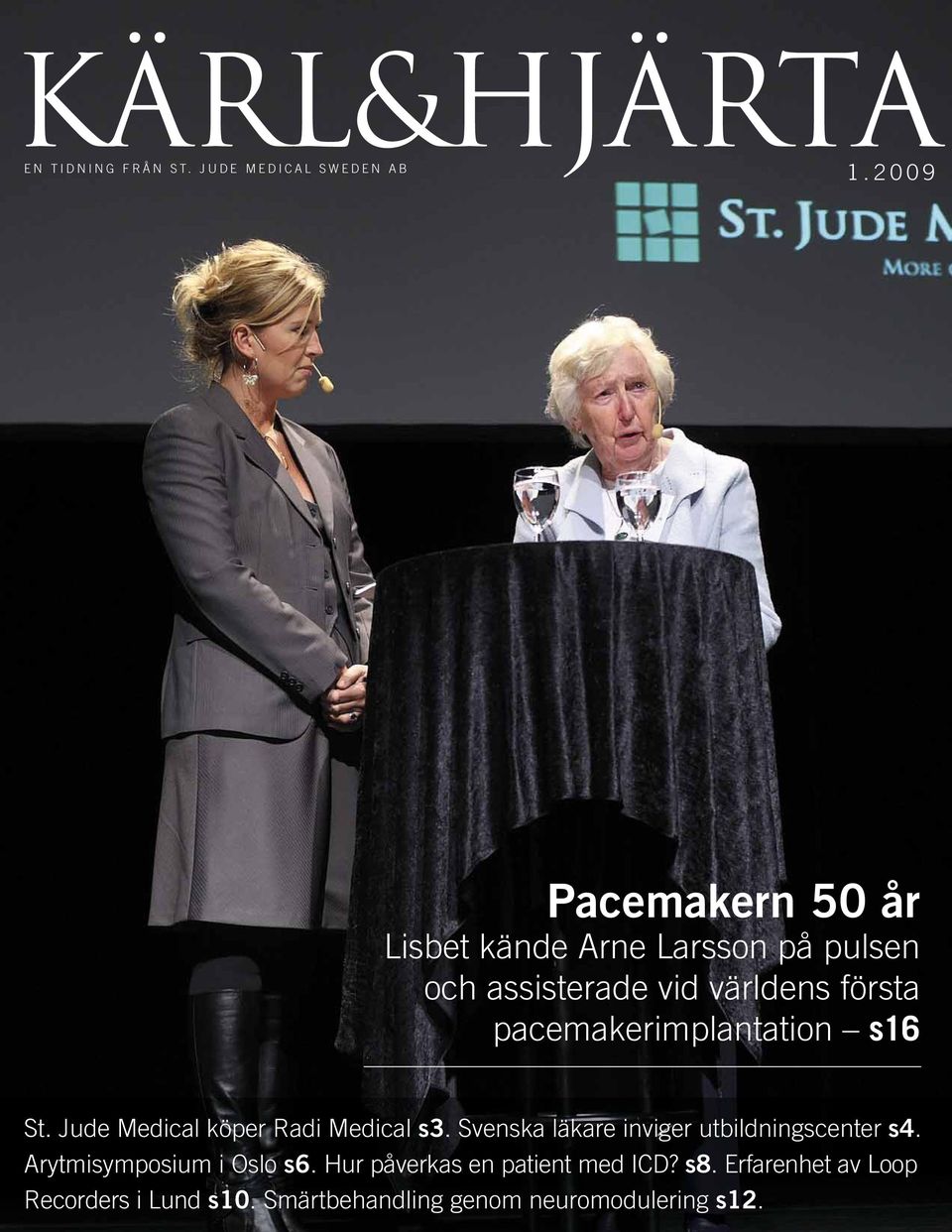 pacemakerimplantation s16 St. Jude Medical köper Radi Medical s3.