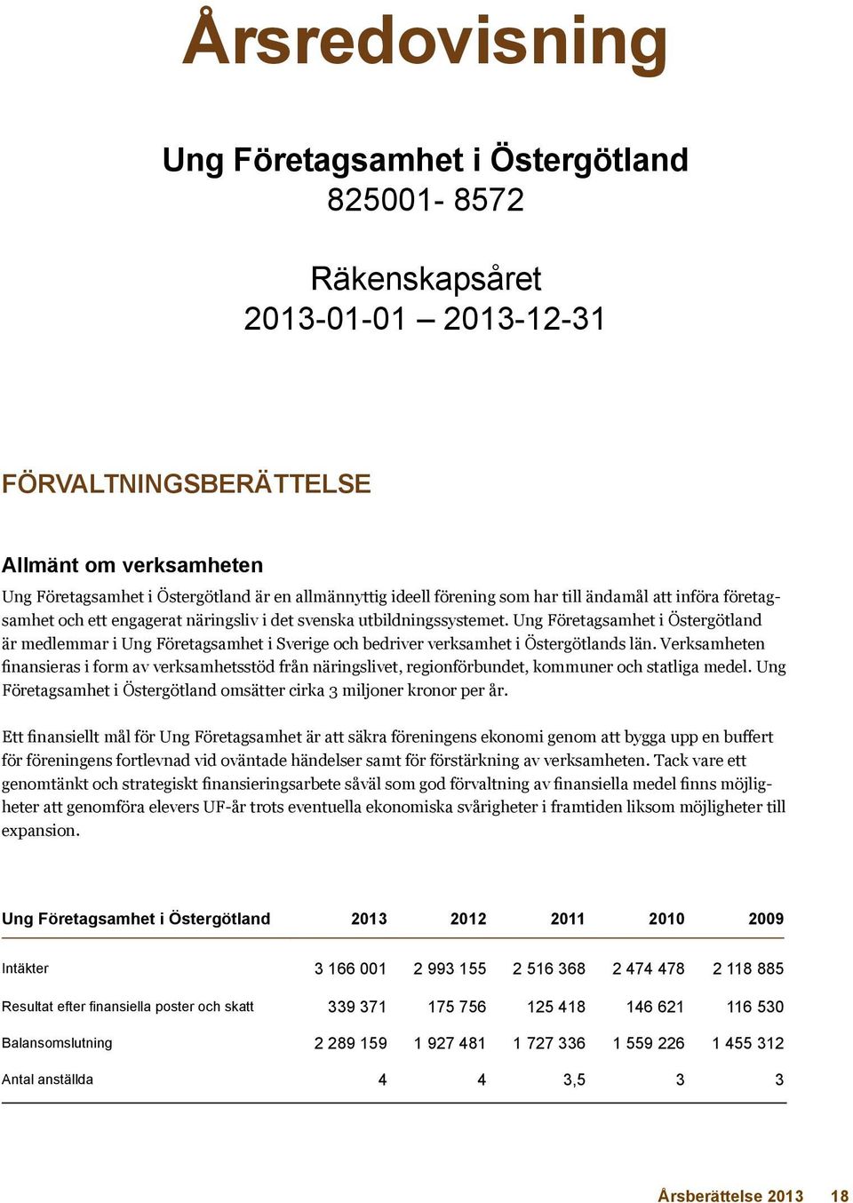 Ung Företagsamhet i Östergötland är medlemmar i Ung Företagsamhet i Sverige och bedriver verksamhet i Östergötlands län.