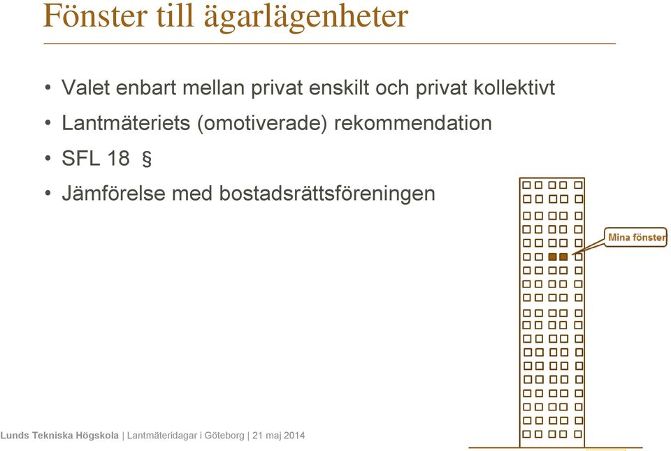 kollektivt Lantmäteriets (omotiverade)