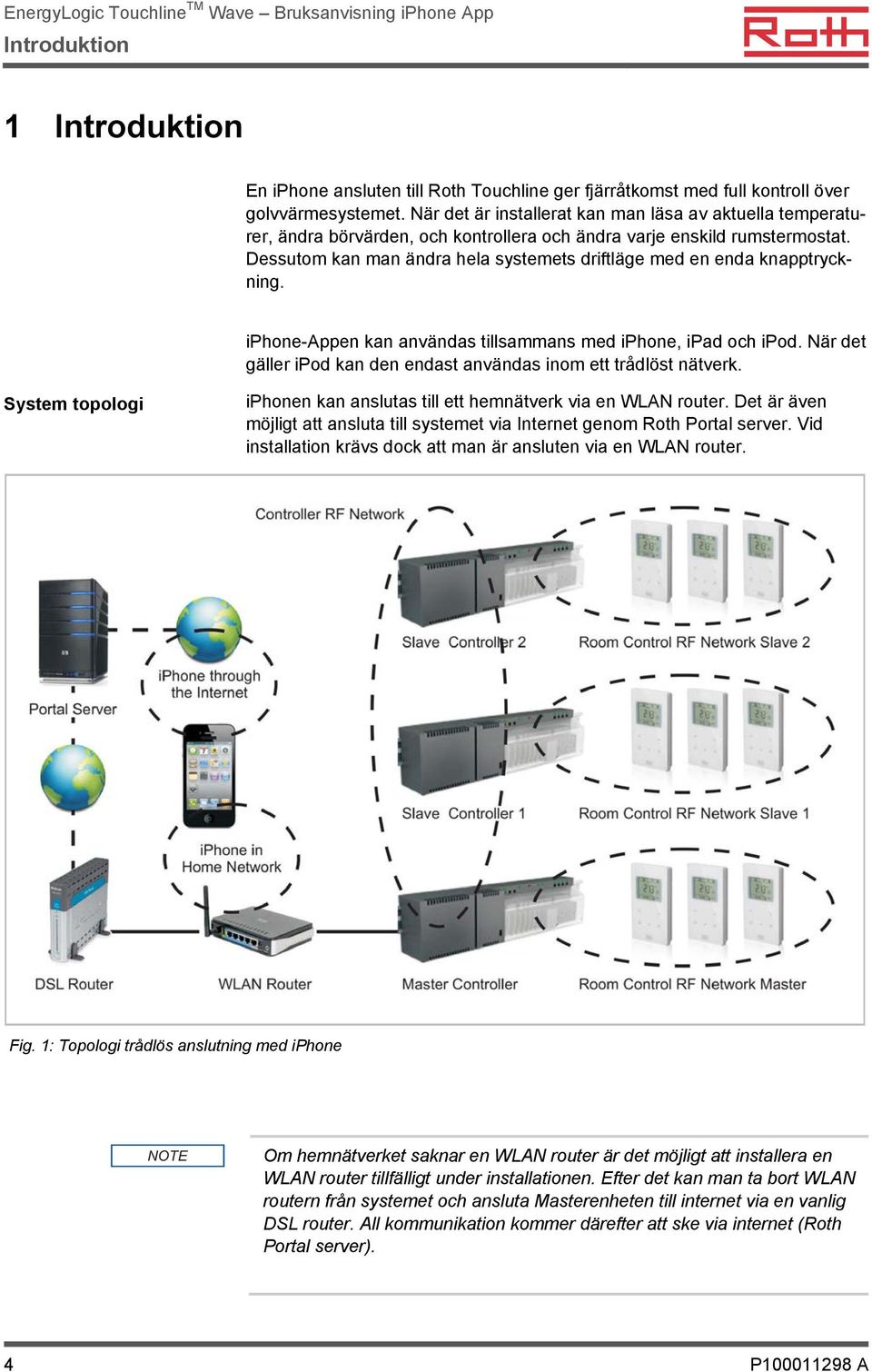 Dessutom kan man ändra hela systemets driftläge med en enda knapptryckning. iphone-appen kan användas tillsammans med iphone, ipad och ipod.